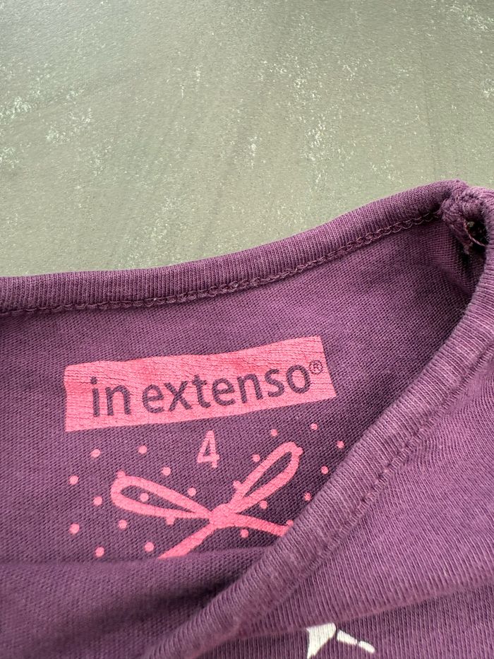 Tee-shirt manches longues violet - photo numéro 4