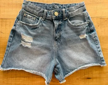 Short en jean