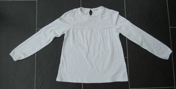 Adorable blouse manches longues fille 10 ans (138 cm) Vertbaudet