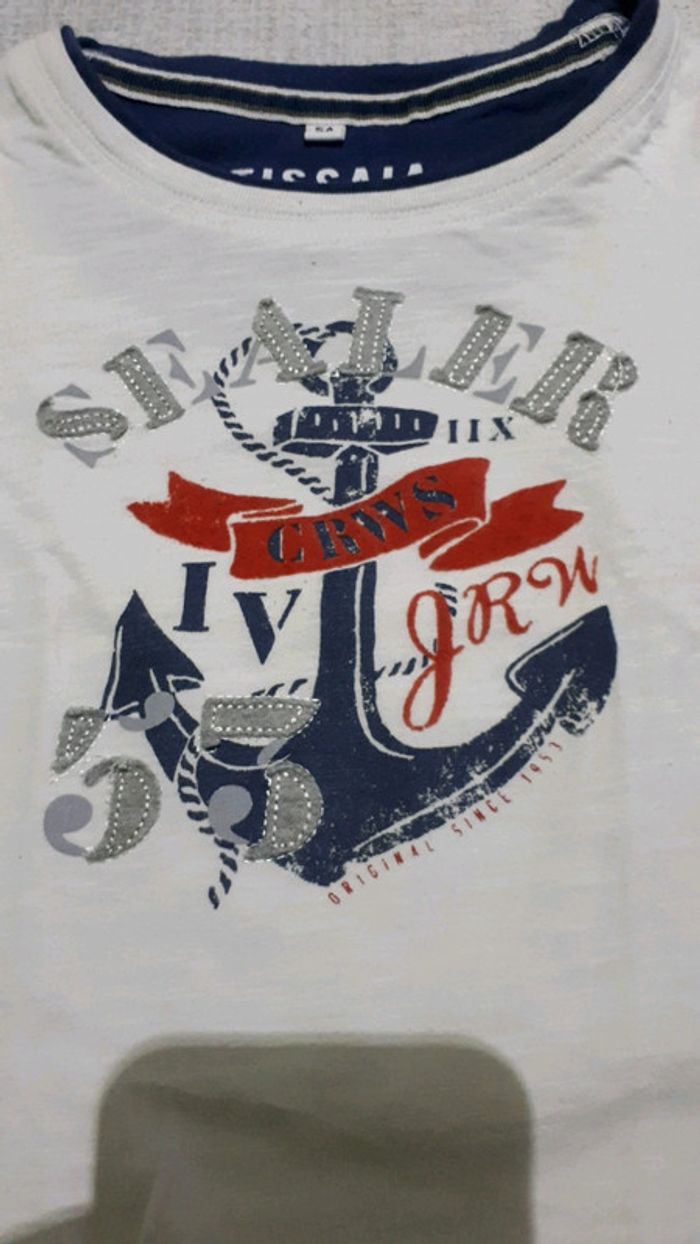 T-shirt marin - photo numéro 3