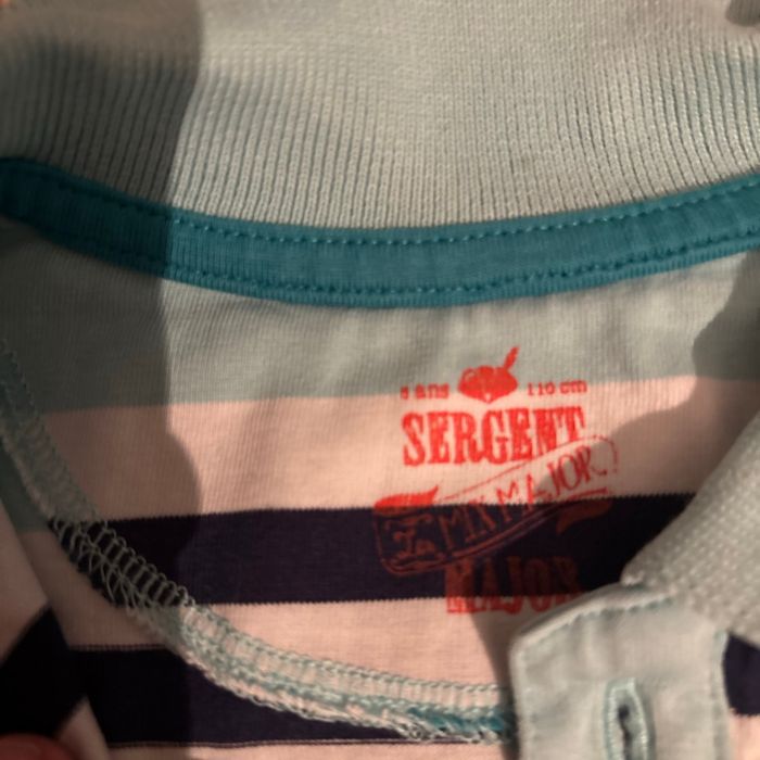 Vends lot de deux polos sergent major 5 ans très bon état - photo numéro 7