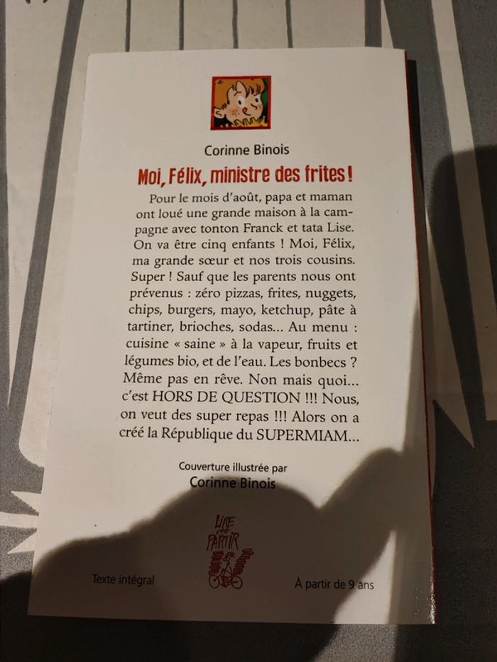 Livre moi, Félix, ministre des frites - photo numéro 2