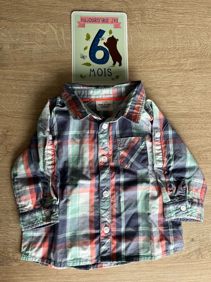 Chemise 6 mois tape à l’œil