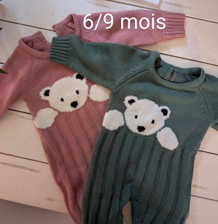 Ensemble bébé jumeaux 6/9 mois