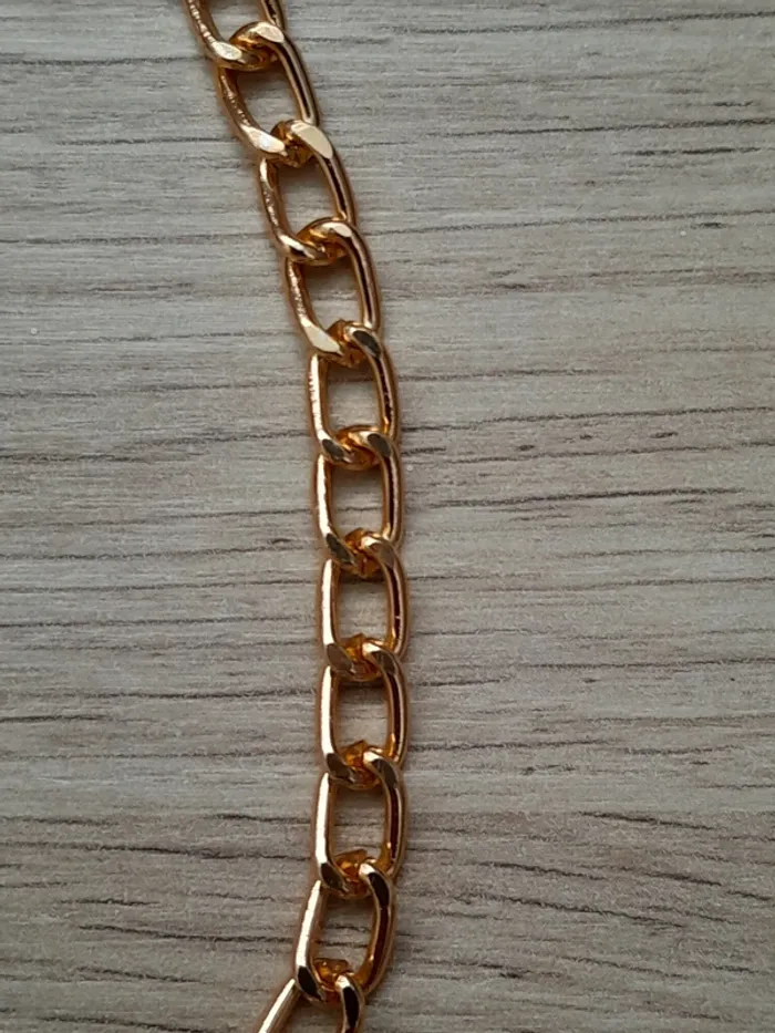 Lot de 2 Bracelets maillons de chaîne, doré - photo numéro 6