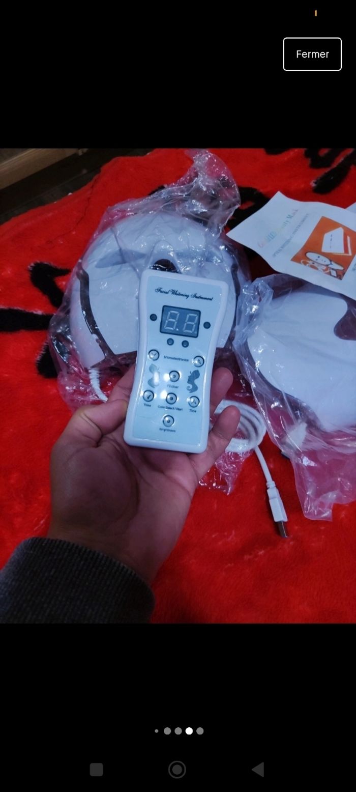 Masque leed - photo numéro 8