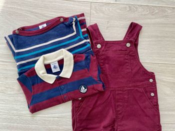 Ensemble bébé Petit Bateau 6 mois neuf