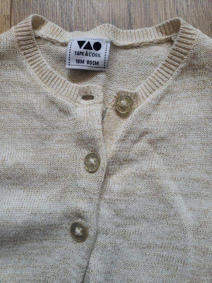 Gilet léger TAO 18 mois 80 cm - photo numéro 2
