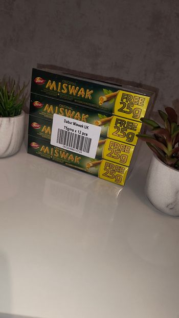 Lot dentifrice Miswak