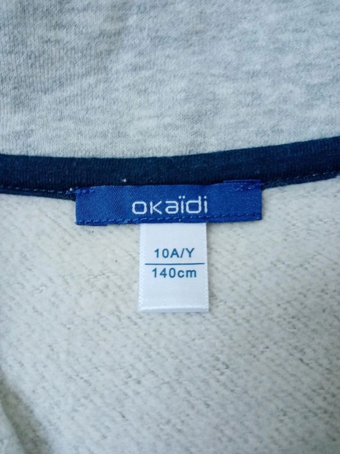 Okaidi. Sweat à col zippé - photo numéro 5