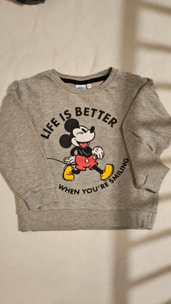 Sweat Mickey 4 ans