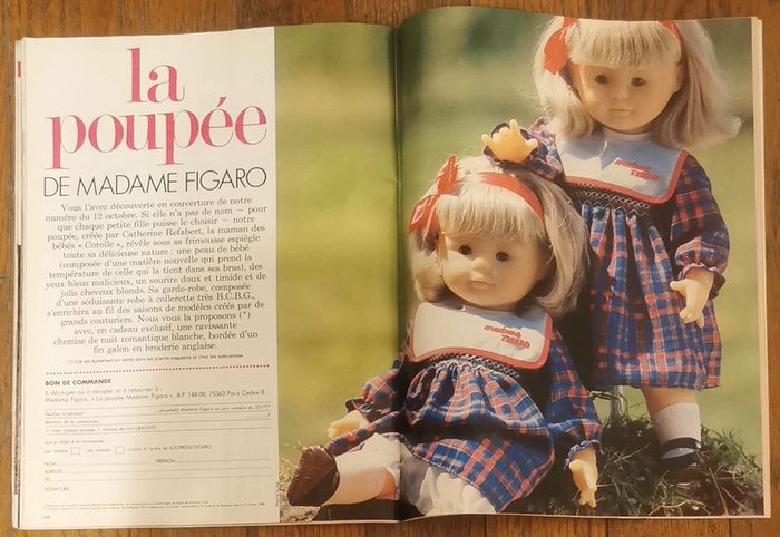 Ancien magazine Madame figaro 1985 N°12812 vintage - photo numéro 16