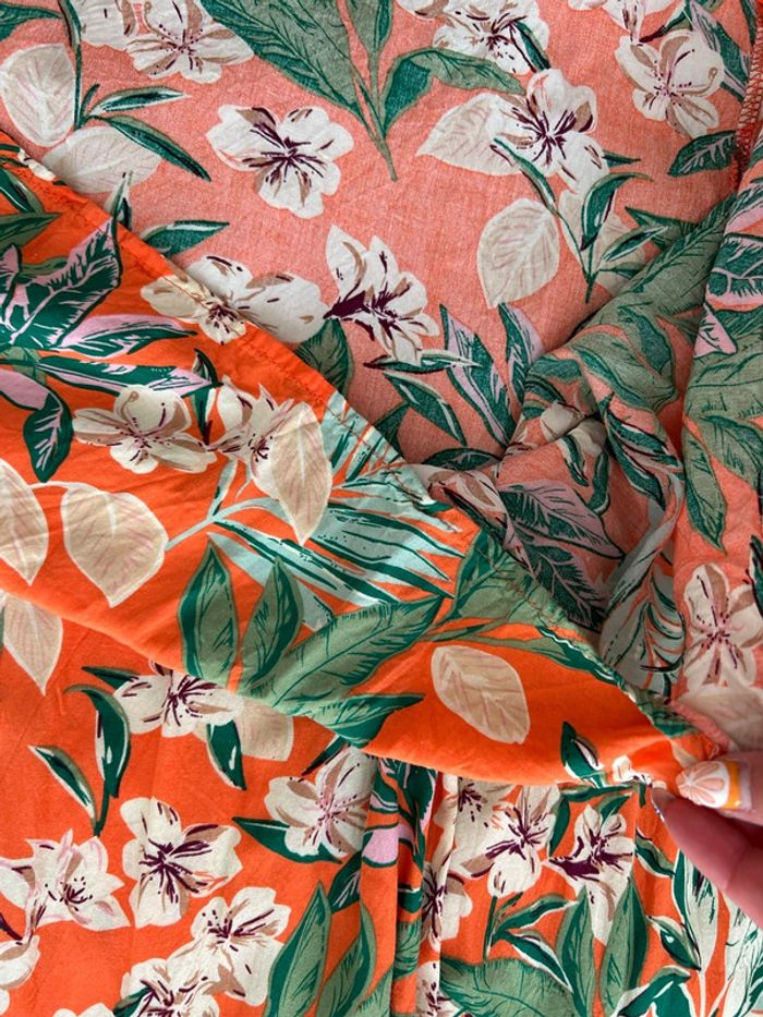 Robe à fleurs d’été Camaïeu T42-44 - photo numéro 8