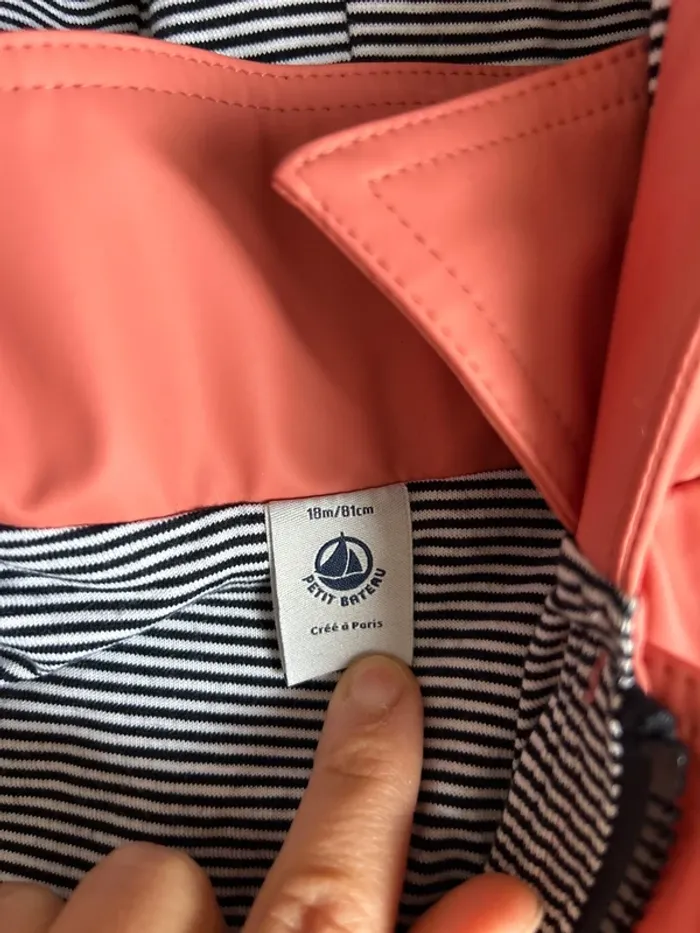Ciré petit bateau bébé fille - photo numéro 3