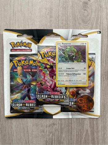 Tripack Pokémon Clash des Rebelles Rayquaza