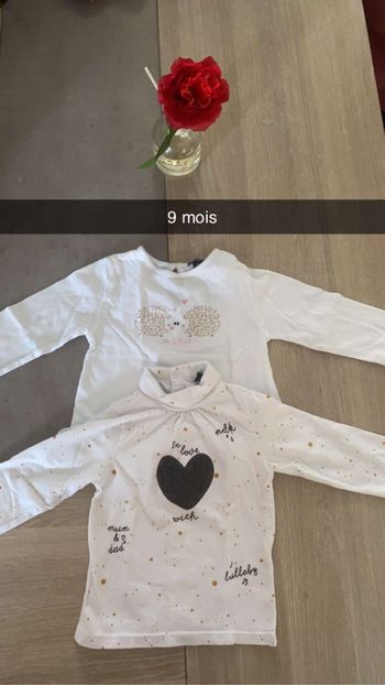 Sous pull bébé fille