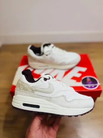 Nike Air Max 1 PRM Sail Bordeaux Crush Taille 36