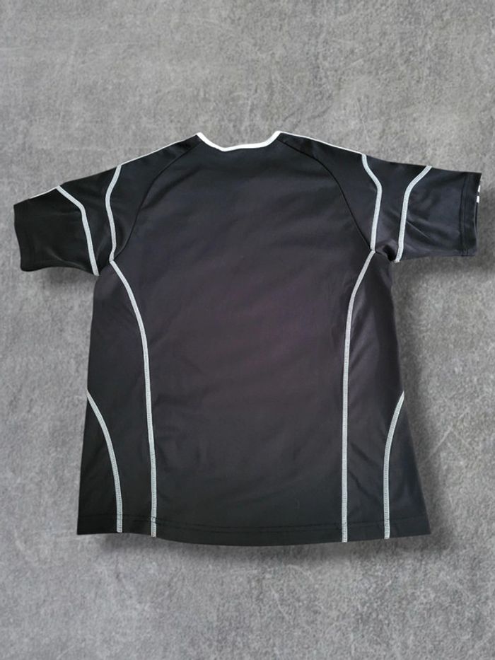 T-shirt Adidas noir logo brodé - 12 ans - photo numéro 2