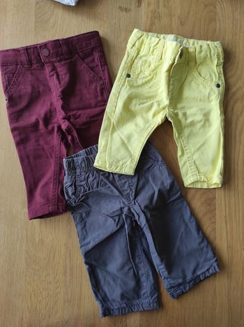 Lot de 3 pantalons 3 mois
