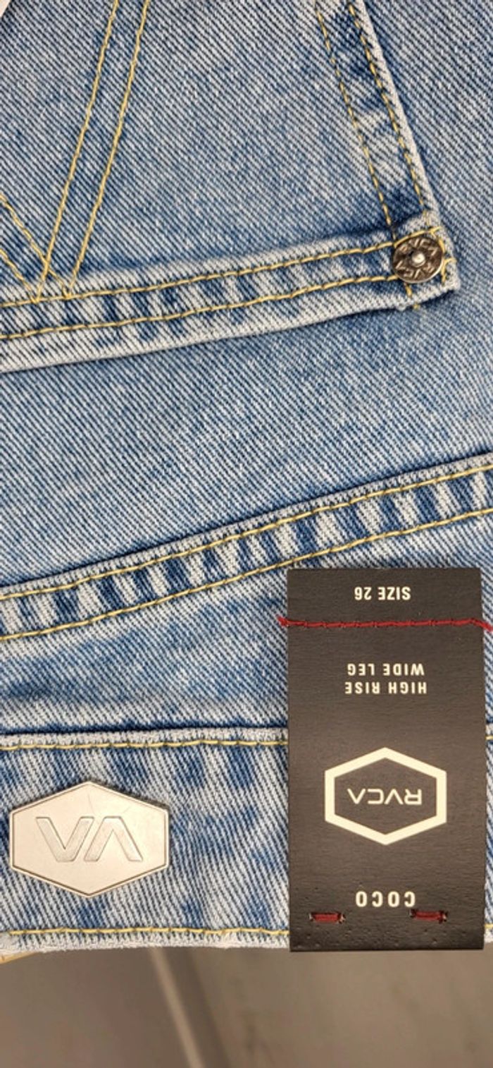 Short jean taille haute RVCA T.36 - photo numéro 14