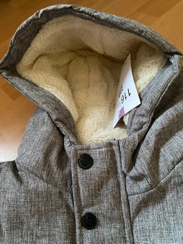 Veste d’hiver / parka chaude Kiki&Koko Taille 116 - photo numéro 3