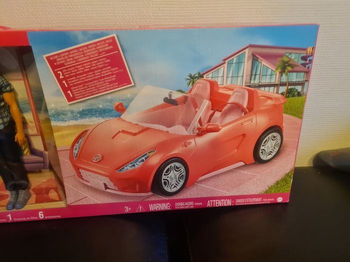 Tres gros coffret barbie dressing et décapotable NEUF - photo numéro 4