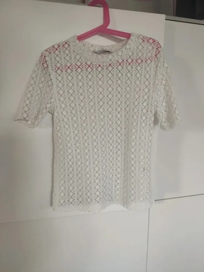 Bershka Top t-shirt brodé XS / S