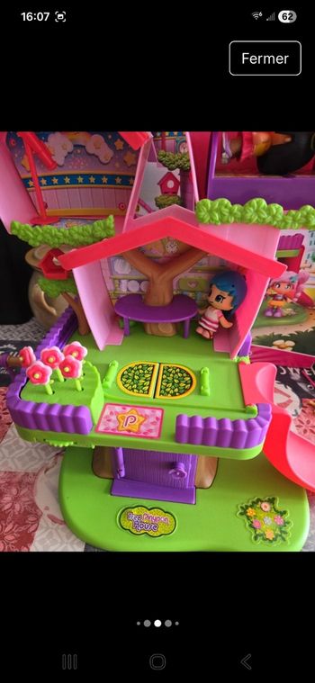 Pinypon et la cabane dans les arbres.