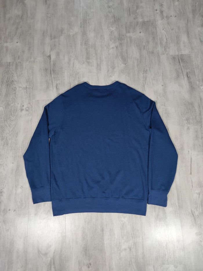 Pull Crewneck Ralph Lauren Bleu Marine Logo Brodé Orange Taille L Homme - photo numéro 10