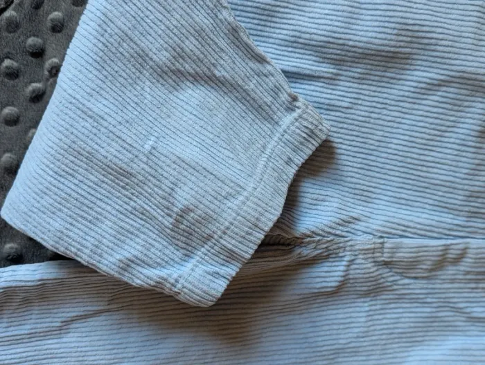 Salopette Jacadi bleu ciel velours côtelé 24 mois 86 cm - photo numéro 5