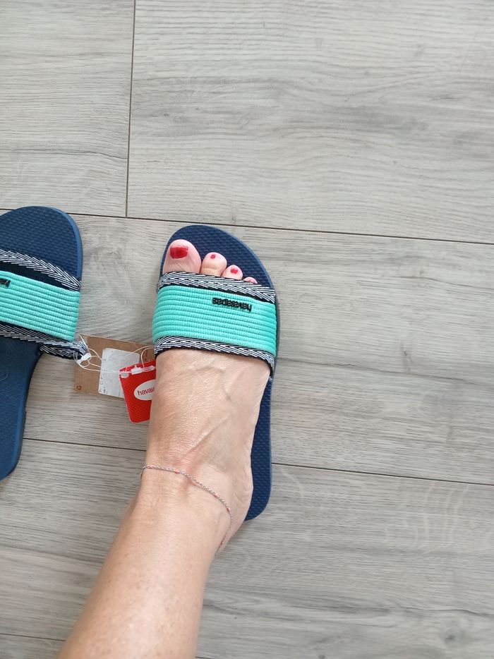 Mules havaianas 35 /36 Bra ou 37 /38 EUR - photo numéro 2