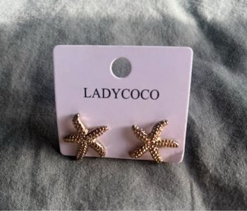 Boucles oreilles étoiles de mer