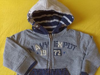Gilet capuche épais Catimini 18m
