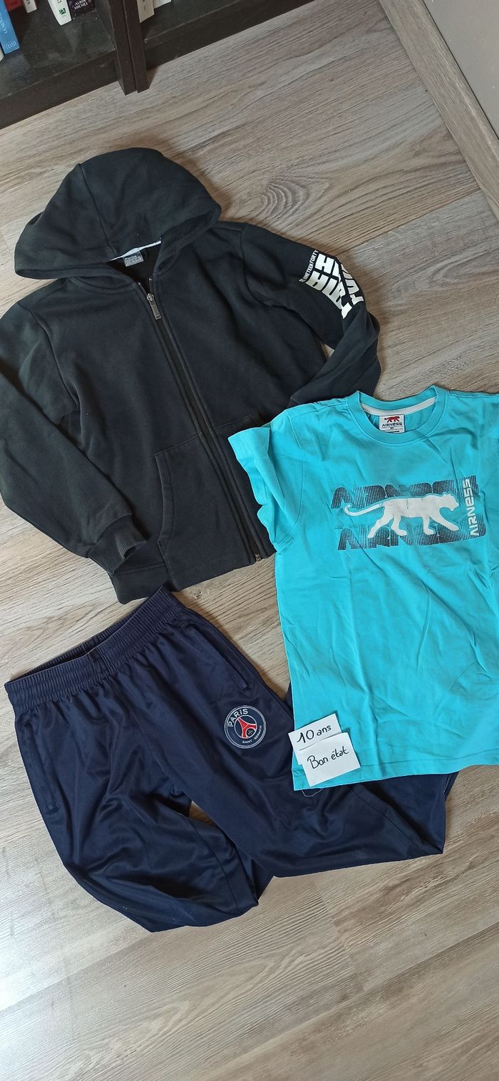 Lot sport garçon 10 ans PSG Puma airness