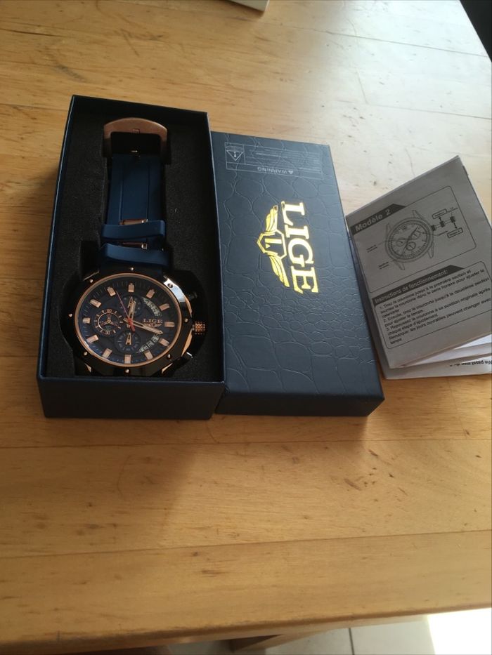 Montre de luxe lige pour homme - photo numéro 3