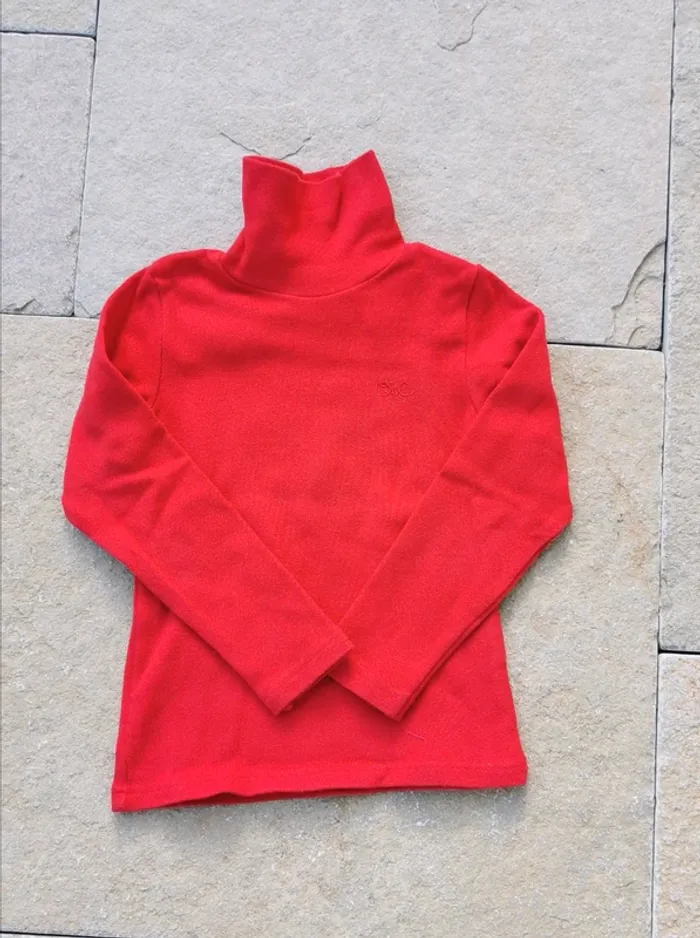 Tee-shirt col roulé sous pull orchestra 4 ans