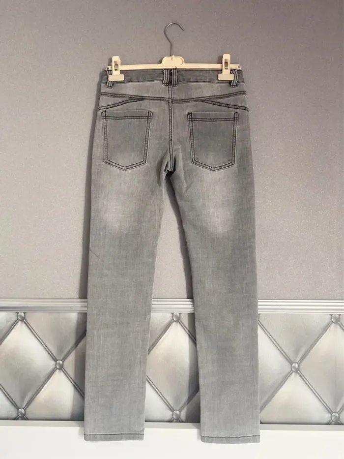 Jean gris Gémo Homme resserable - photo numéro 4