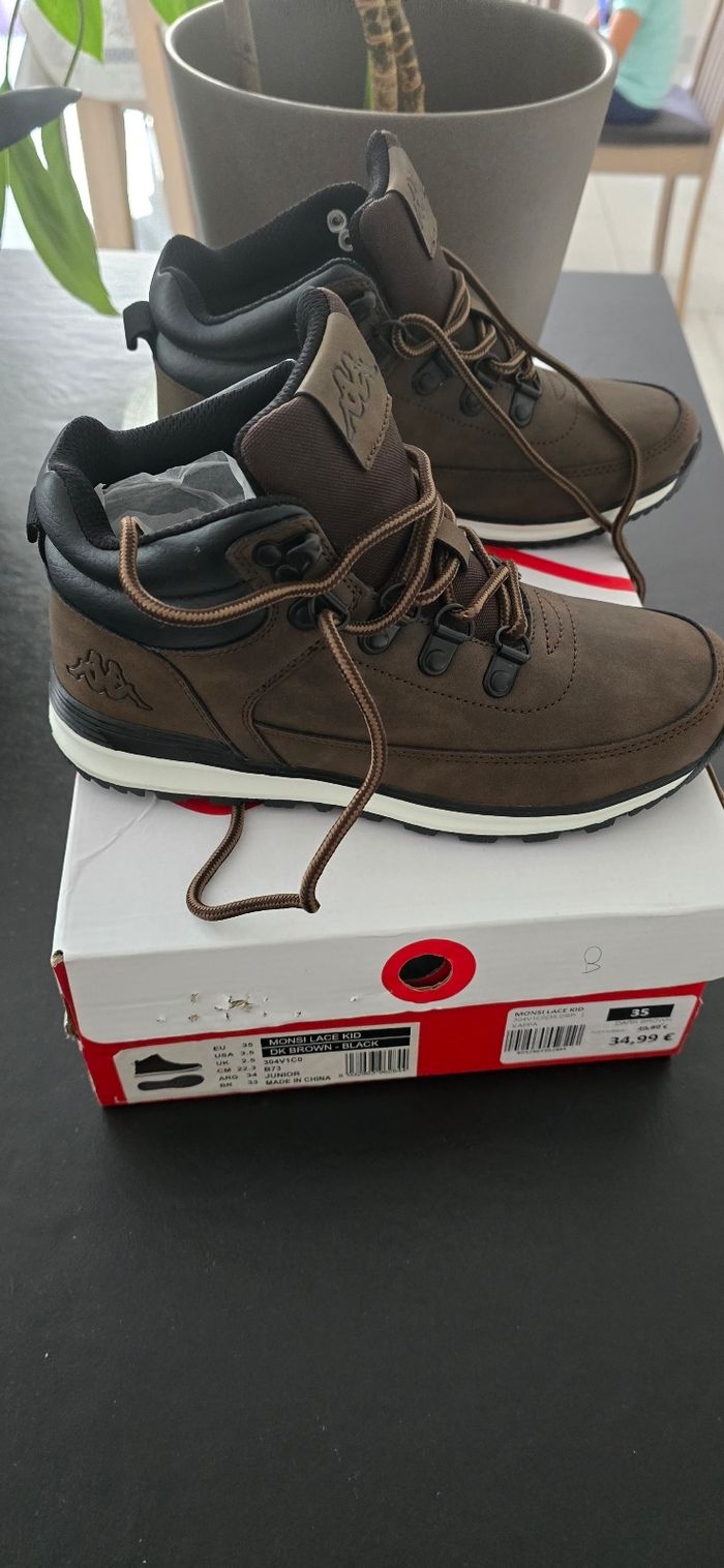 Baskets montantes kappa