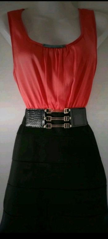 Robe corail sexy