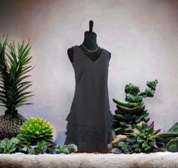 Robe grise habillée ESPRIT 38