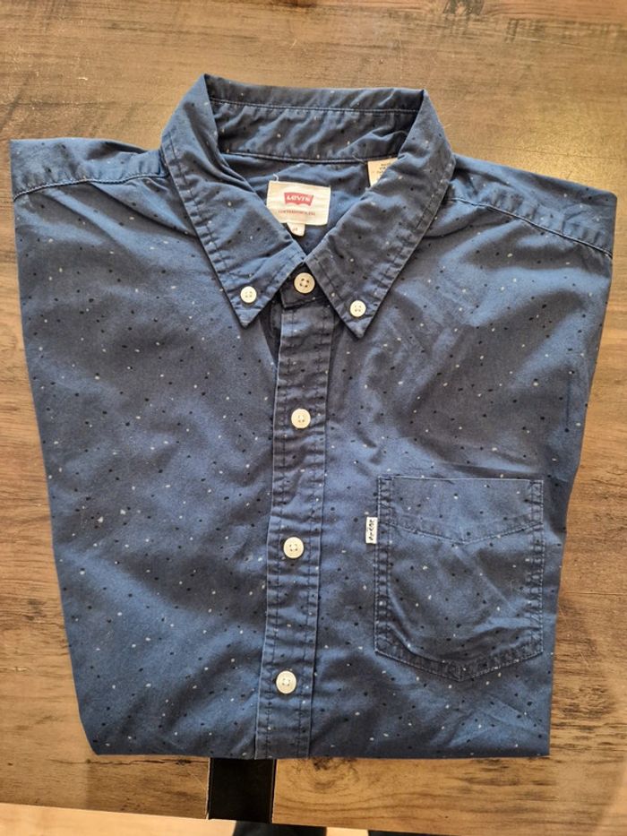 Chemise bleue levis taille M - photo numéro 2