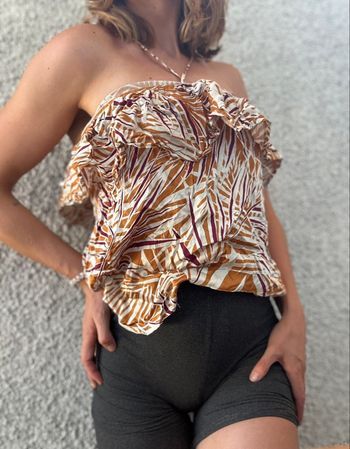 Top épaules dénudées mango