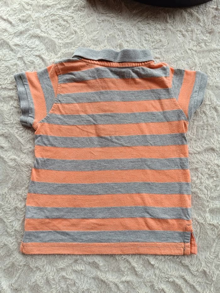 Polo tee shirt manches courtes rayé Garçon 2 ans New York In Extenso - photo numéro 6