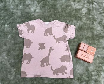 T shirt motif savane