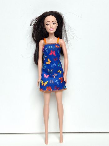 Poupée mattel Barbie Chic robe papillon bleu
Poupée et ensemble compris