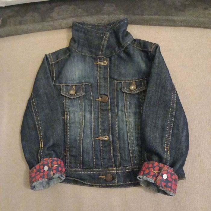 Veste en jean fille