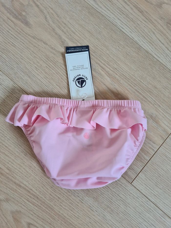 Culotte de maillot de bain neuve petit bateau 6 mois - photo numéro 2