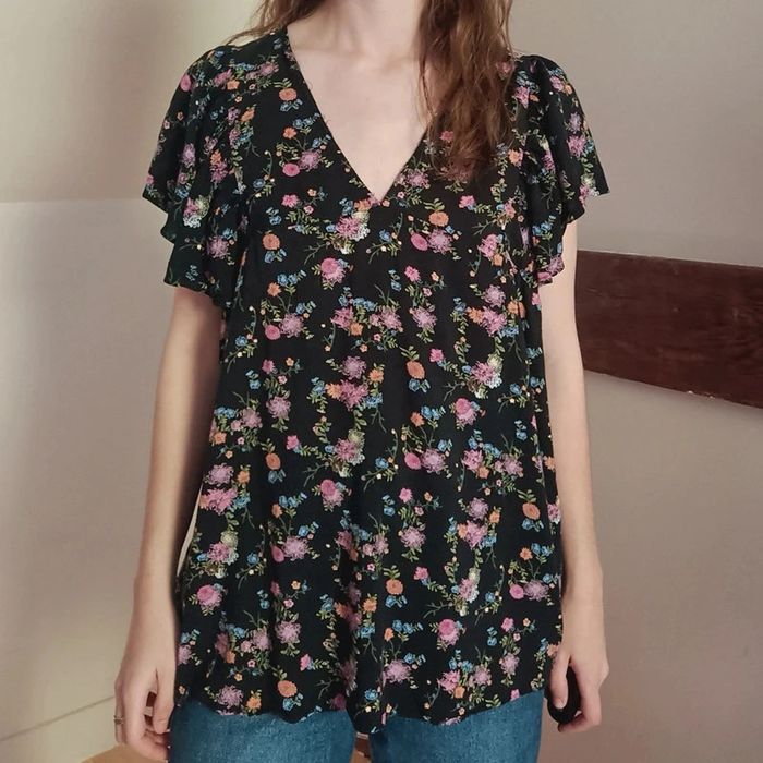 Blouse fleurie viscose Sud Express - photo numéro 3