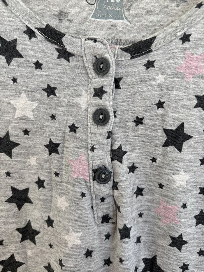 combi short avec motif étoiles - photo numéro 2