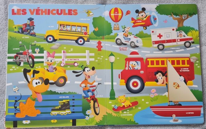 Livre Mon imagier géant Disney 2 ans - photo numéro 5